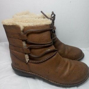 UGG Australia- 39 Caspia Brown Sheepskin